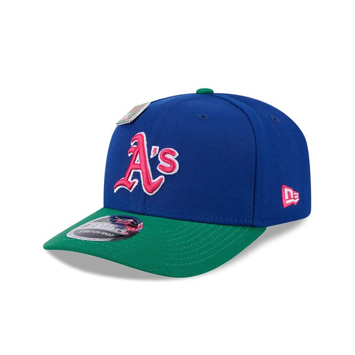 NEW ERA หมวก รุ่น NEW ERA X BIG LEAGUE CHEW OAKLAND ATHLETICS BLUE 9SEVENTY CAP