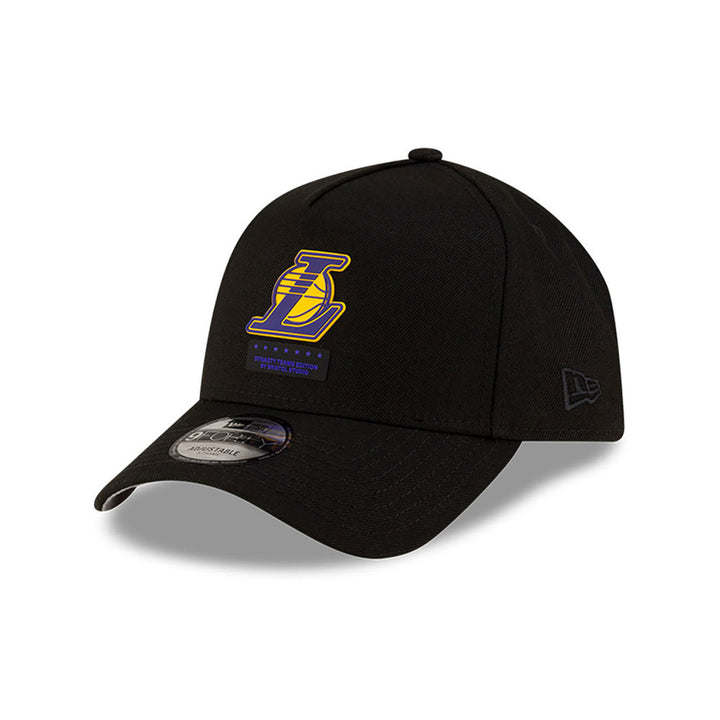 New Era หมวกรุ่น BRISTOL x NBA 2024 Los Angeles Lakers Black 9FORTY A-Frame Cap