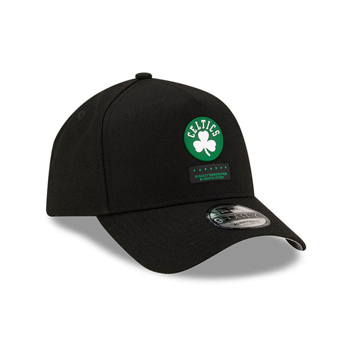 New Era หมวกรุ่น BRISTOL x NBA 2024 Boston Celtics Black 9FORTY A-Frame Cap