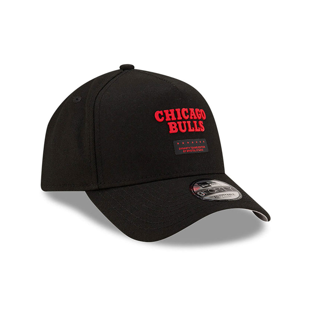 New Era หมวกรุ่น BRISTOL x NBA 2024 Chicago Bulls Black 9FORTY A-Frame Cap