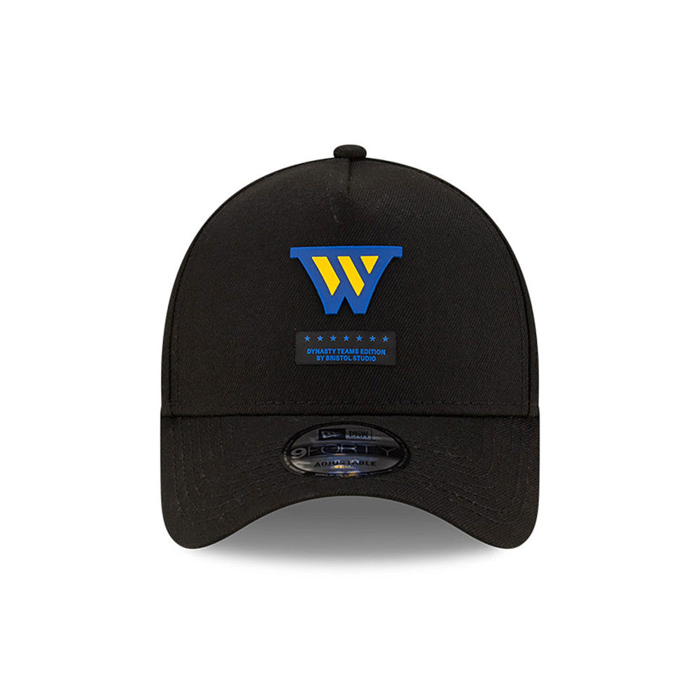 New Era หมวกรุ่น BRISTOL x NBA 2024 Golden State Warriors Black 9FORTY A-Frame Cap