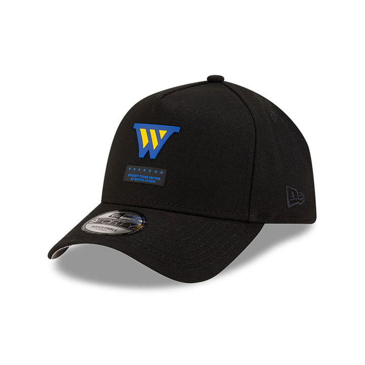 New Era หมวกรุ่น BRISTOL x NBA 2024 Golden State Warriors Black 9FORTY A-Frame Cap