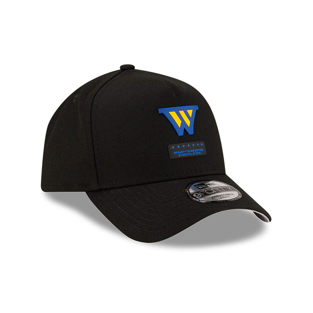 New Era หมวกรุ่น BRISTOL x NBA 2024 Golden State Warriors Black 9FORTY A-Frame Cap