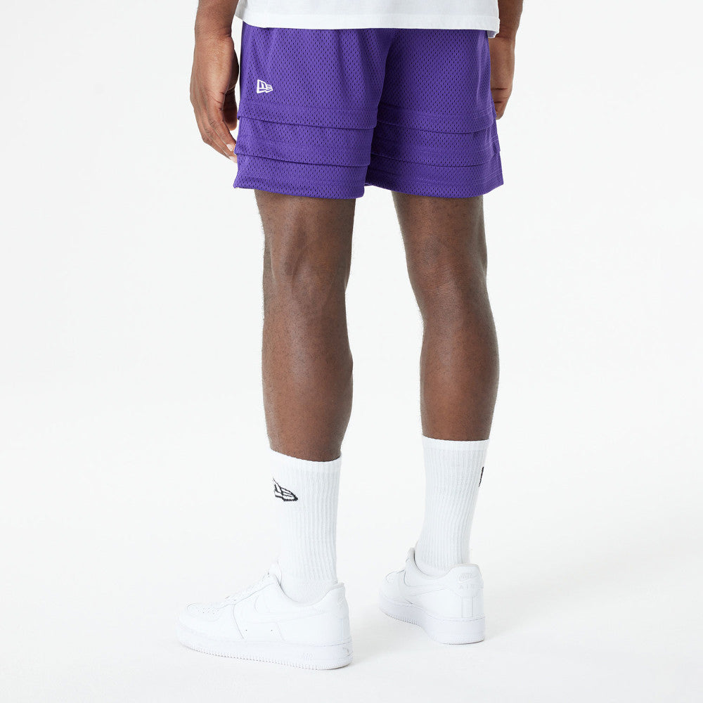 New Era กางเกงขาสั้นรุ่น BRISTOL x NBA 2024 Los Angeles Lakers Purple Shorts