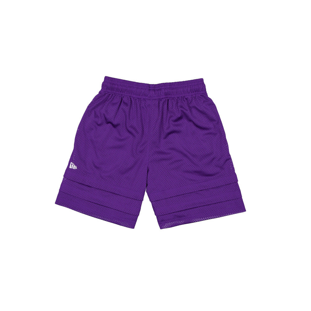 New Era กางเกงขาสั้นรุ่น BRISTOL x NBA 2024 Los Angeles Lakers Purple Shorts