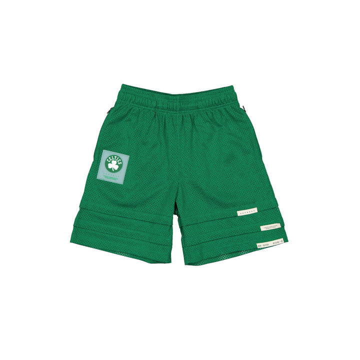 New Era กางเกงขาสั้นรุ่น BRISTOL x NBA 2024 Boston Celtics Kerry Green Shorts