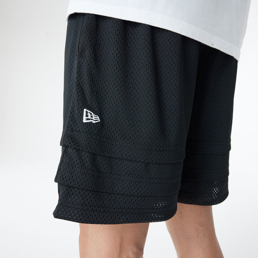 New Era กางเกงขาสั้นรุ่น BRISTOL x NBA 2024 Chicago Bulls Black Shorts