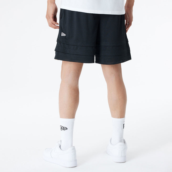 New Era กางเกงขาสั้นรุ่น BRISTOL x NBA 2024 Chicago Bulls Black Shorts