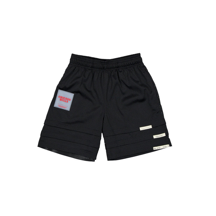 New Era กางเกงขาสั้นรุ่น BRISTOL x NBA 2024 Chicago Bulls Black Shorts