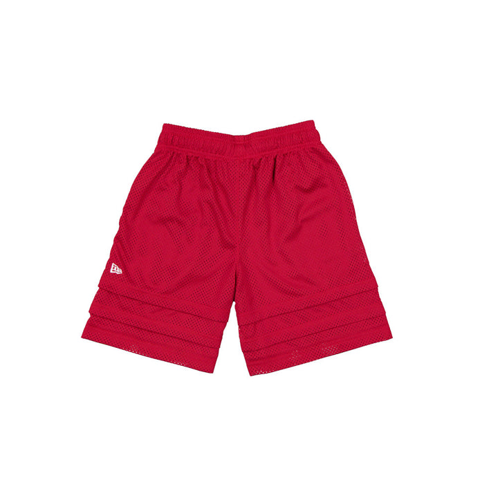 New Era กางเกงขาสั้นรุ่น BRISTOL x NBA 2024 Miami Heat Scarlet Shorts