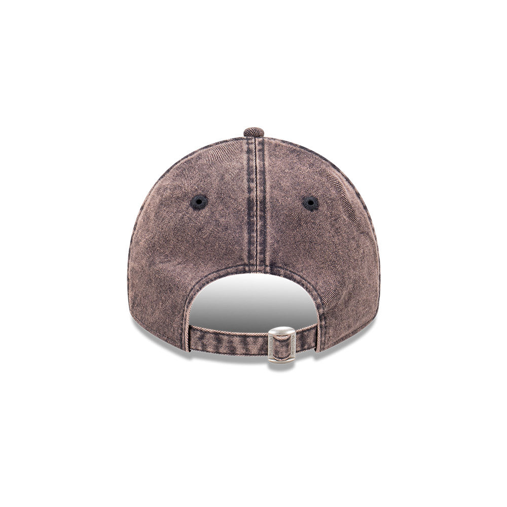 New Era หมวกรุ่น New York Yankees Snow Washed Black 9TWENTY Cap