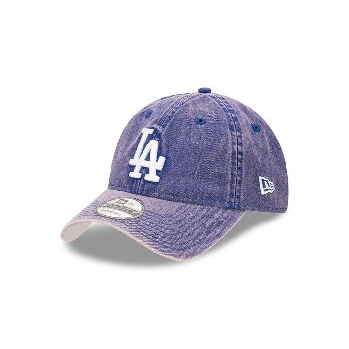 New Era หมวกรุ่น Los Angeles Dodgers Snow Washed Dark Royal 9TWENTY Cap