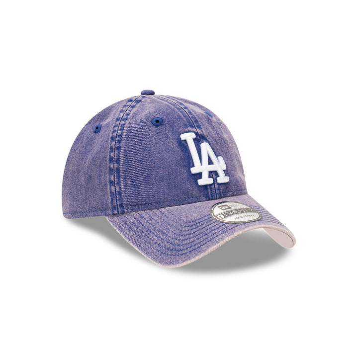 New Era หมวกรุ่น Los Angeles Dodgers Snow Washed Dark Royal 9TWENTY Cap