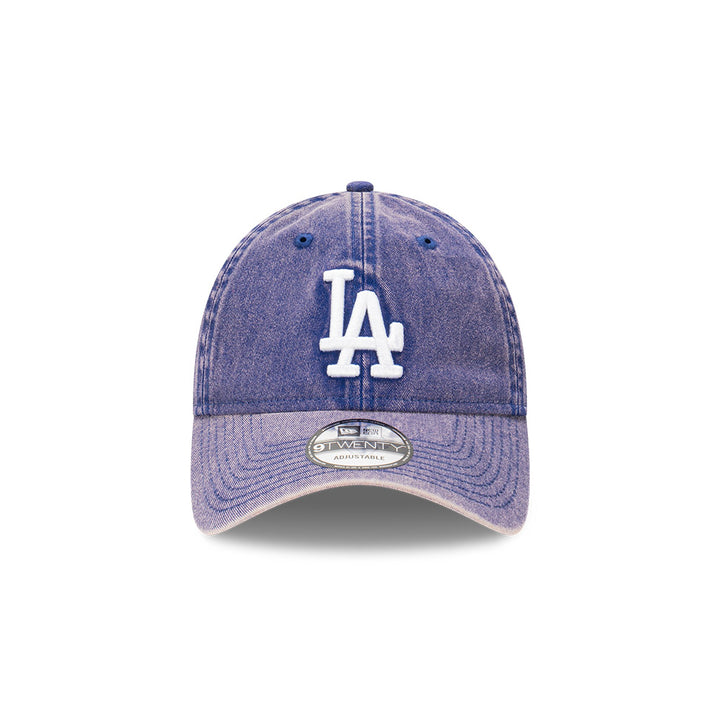 New Era หมวกรุ่น Los Angeles Dodgers Snow Washed Dark Royal 9TWENTY Cap