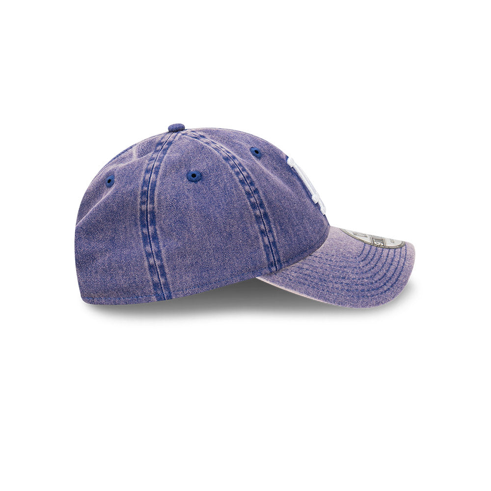 New Era หมวกรุ่น Los Angeles Dodgers Snow Washed Dark Royal 9TWENTY Cap