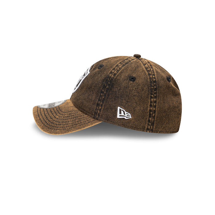 New Era หมวกรุ่น Las Vegas Raiders Snow Washed Black 9TWENTY Cap