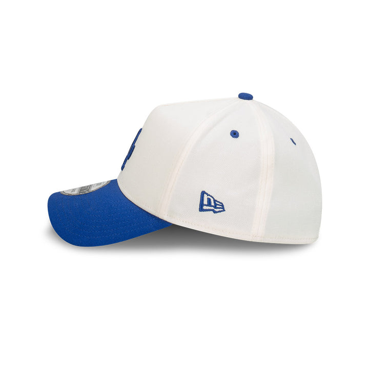 New Era หมวกรุ่น Los Angeles Dodgers 2-Tone Dark Royal Visor Chrome White 39THIRTY A-Frame Cap