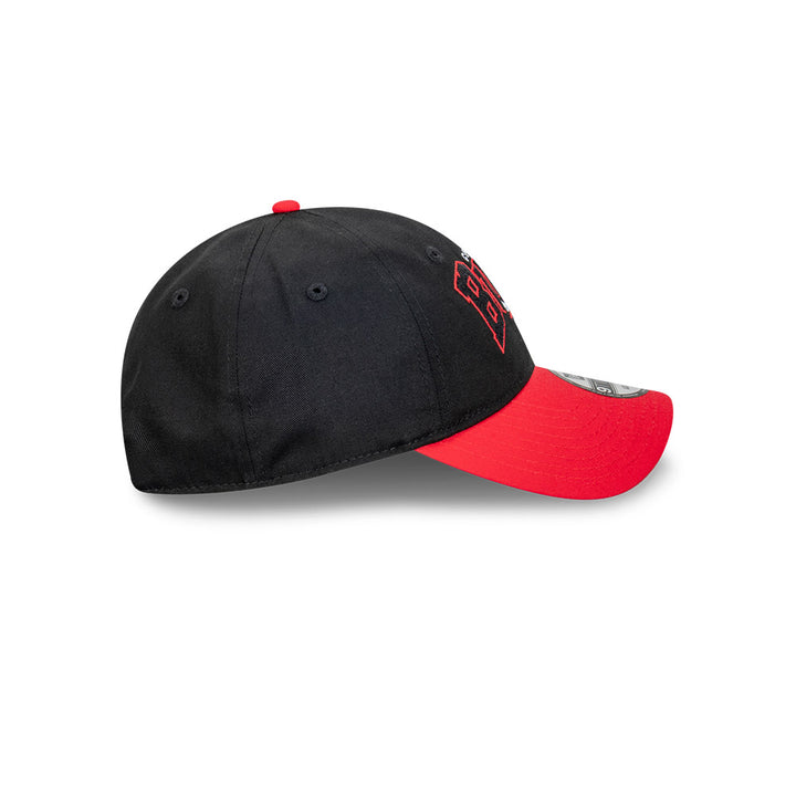 New Era หมวกรุ่น Chicago Bulls Arch 2-Tone Red Visor Black 9FORTY Cap