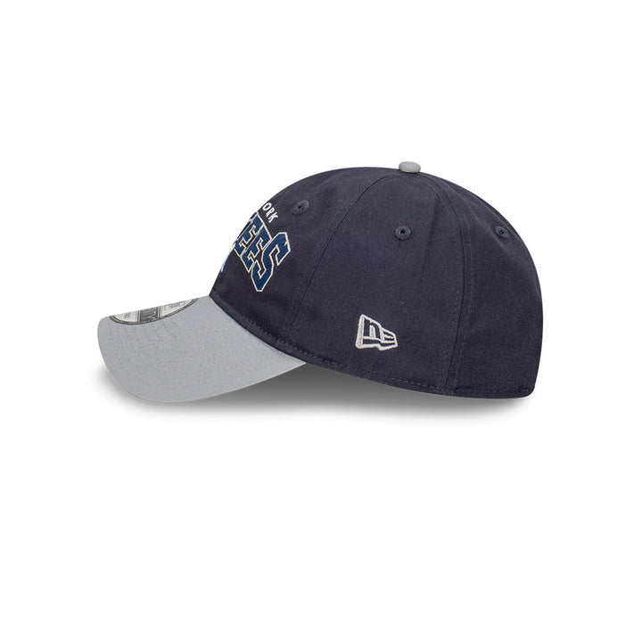 New Era หมวกรุ่น New York Yankees Arch 2-Tone Gray Visor Navy 9FORTY Cap