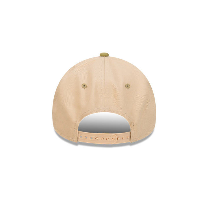 New Era หมวกรุ่น Las Vegas Raiders Beansprout 2-Tone Moss Green Visor Oat Milk 9Forty Af Cap