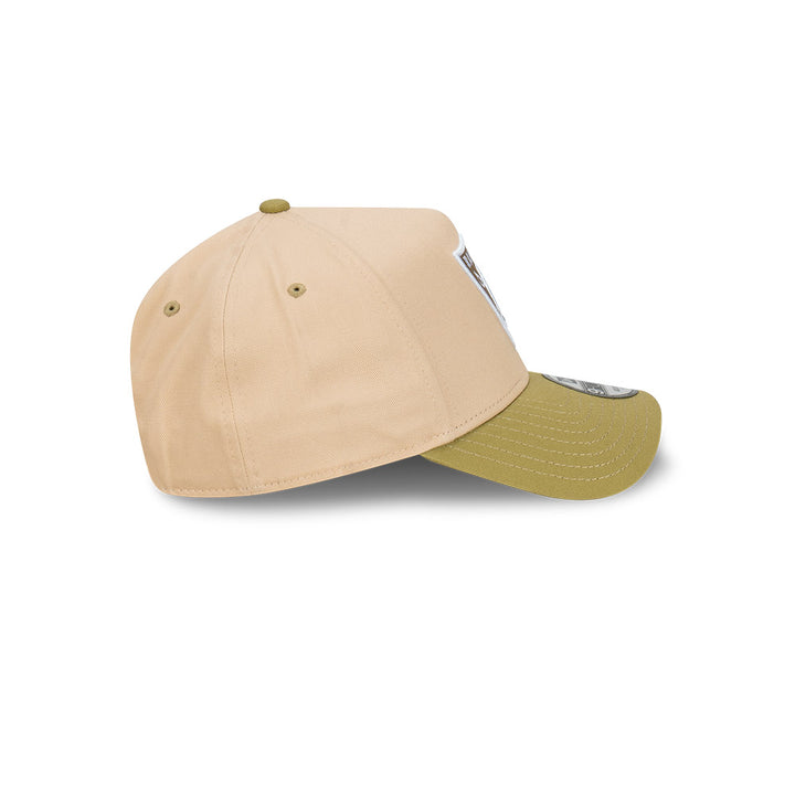 New Era หมวกรุ่น Las Vegas Raiders Beansprout 2-Tone Moss Green Visor Oat Milk 9Forty Af Cap