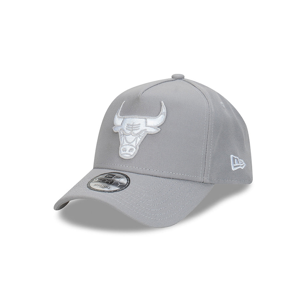 New Era หมวกรุ่น Chicago Bulls Repreve® Cloud Gray 9FORTY A-Frame Cap