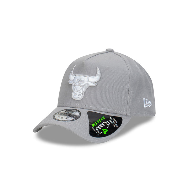 New Era หมวกรุ่น Chicago Bulls Repreve® Cloud Gray 9FORTY A-Frame Cap