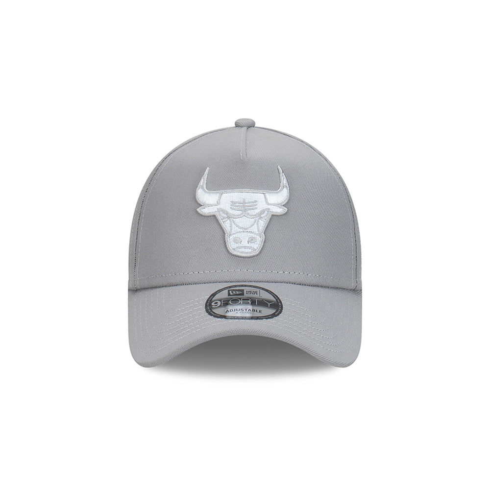 New Era หมวกรุ่น Chicago Bulls Repreve® Cloud Gray 9FORTY A-Frame Cap