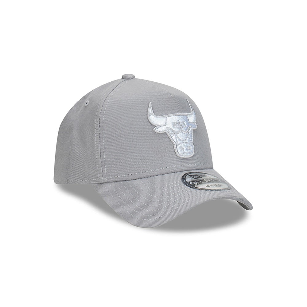 New Era หมวกรุ่น Chicago Bulls Repreve® Cloud Gray 9FORTY A-Frame Cap