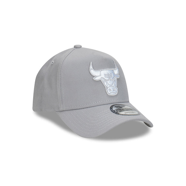 New Era หมวกรุ่น Chicago Bulls Repreve® Cloud Gray 9FORTY A-Frame Cap
