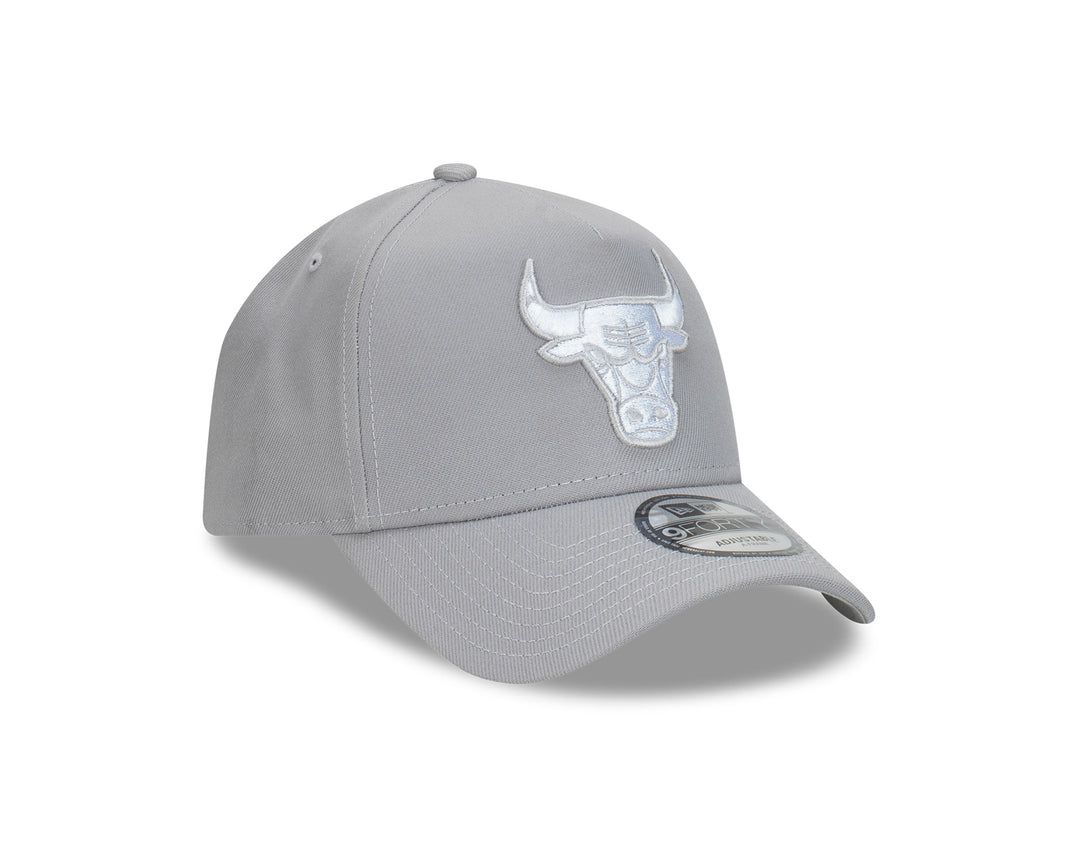 New Era หมวกรุ่น Chicago Bulls Repreve® Cloud Gray 9FORTY A-Frame Cap