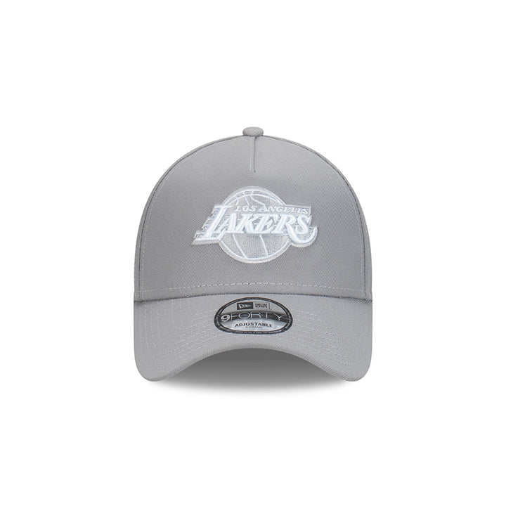 New Era หมวกรุ่น Los Angeles Lakers Repreve® Cloud Gray 9FORTY A-Frame Cap