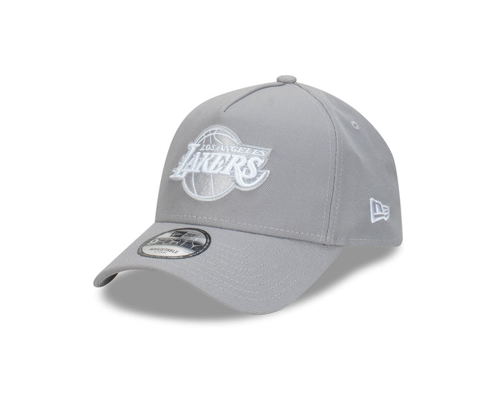 New Era หมวกรุ่น Los Angeles Lakers Repreve® Cloud Gray 9FORTY A-Frame Cap