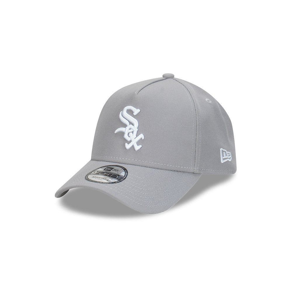 New Era หมวกรุ่น Chicago White Sox Repreve® Cloud Gray 9FORTY A-Frame Cap