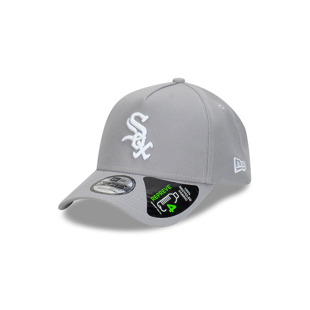 New Era หมวกรุ่น Chicago White Sox Repreve® Cloud Gray 9FORTY A-Frame Cap