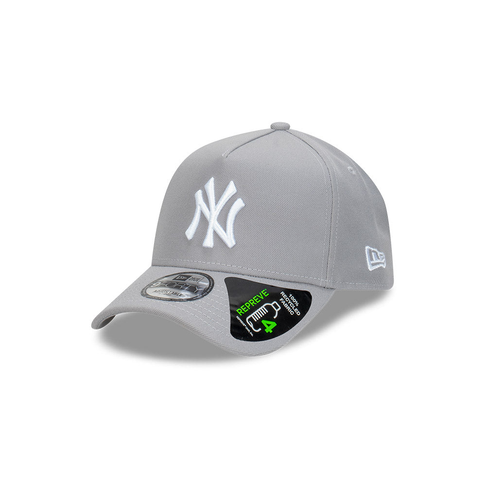 New Era หมวกรุ่น New York Yankees Repreve® Cloud Gray 9FORTY A-Frame Cap