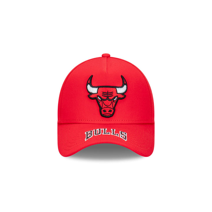 New Era หมวกรุ่น Chicago Bulls Team Visor Hit Red 9FORTY A-Frame Cap