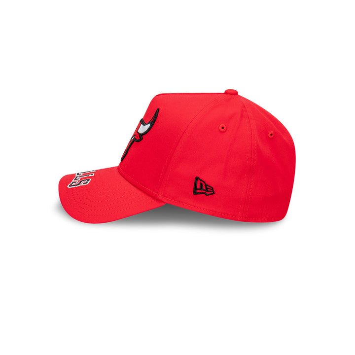 New Era หมวกรุ่น Chicago Bulls Team Visor Hit Red 9FORTY A-Frame Cap