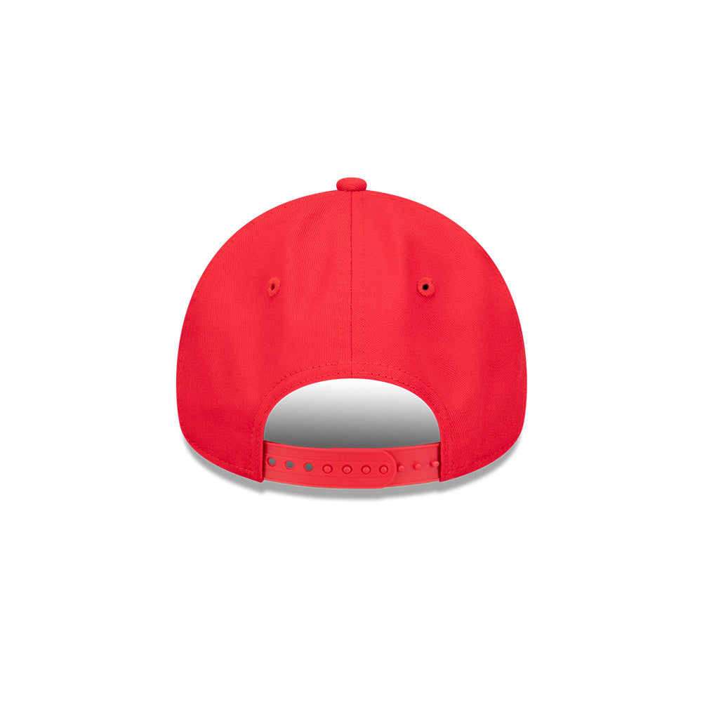 New Era หมวกรุ่น Chicago Bulls Team Visor Hit Red 9FORTY A-Frame Cap