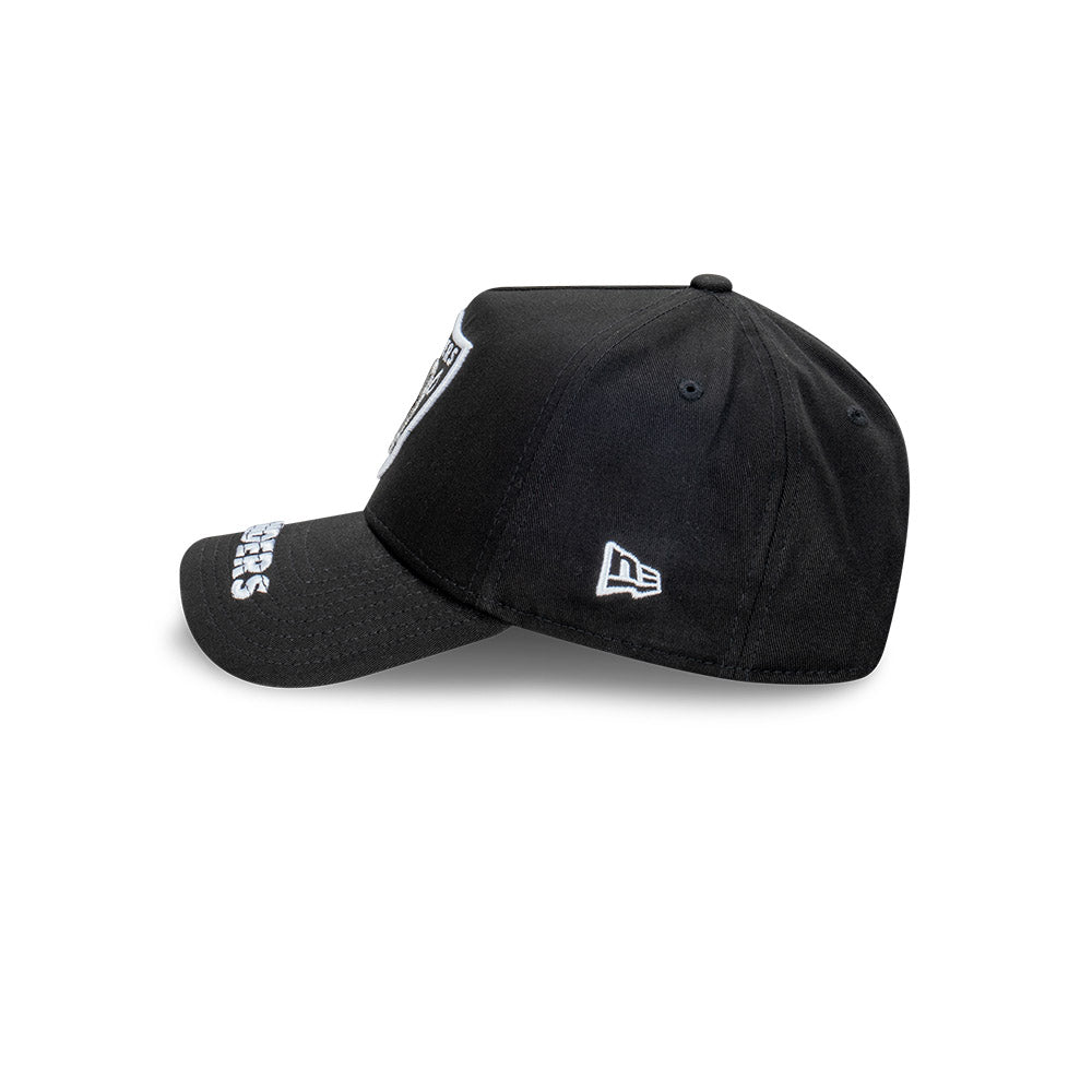 New Era หมวกรุ่น Las Vegas Raiders Team Visor Hit Black 9FORTY A-Frame Cap