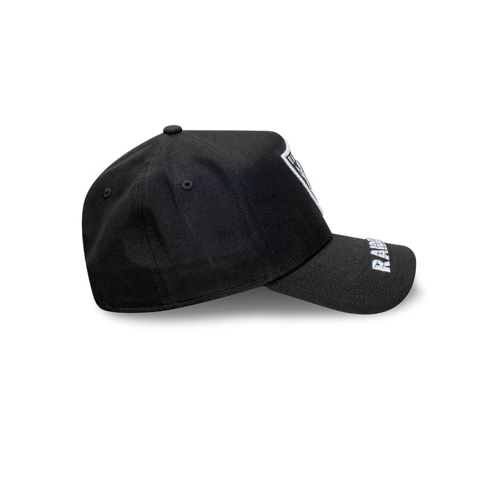 New Era หมวกรุ่น Las Vegas Raiders Team Visor Hit Black 9FORTY A-Frame Cap