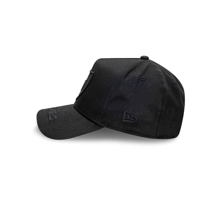 New Era หมวกรุ่น Las Vegas Raiders Tonal Visor Hit Black 9Forty A-Frame Cap