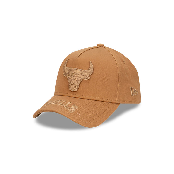 New Era หมวกรุ่น Los Angeles Lakers Tonal Visor Hit Wheat 9Forty A-Frame Cap
