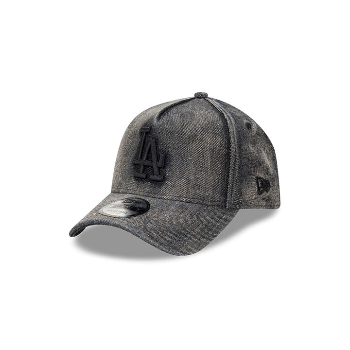New Era หมวกรุ่น Los Angeles Dodgers Snow Wash Black Denim 9Forty Af Cap