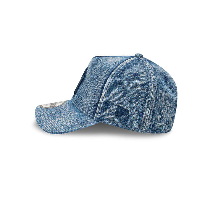 New Era หมวกรุ่น New York Yankees Snow Wash Blue Denim 9Forty Af Cap