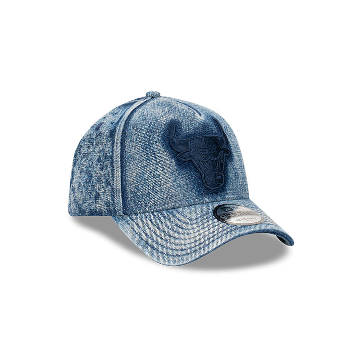 New Era หมวกรุ่น Chicago Bulls Snow Wash Blue Denim 9Forty Af Cap