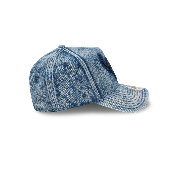 New Era หมวกรุ่น Chicago Bulls Snow Wash Blue Denim 9Forty Af Cap