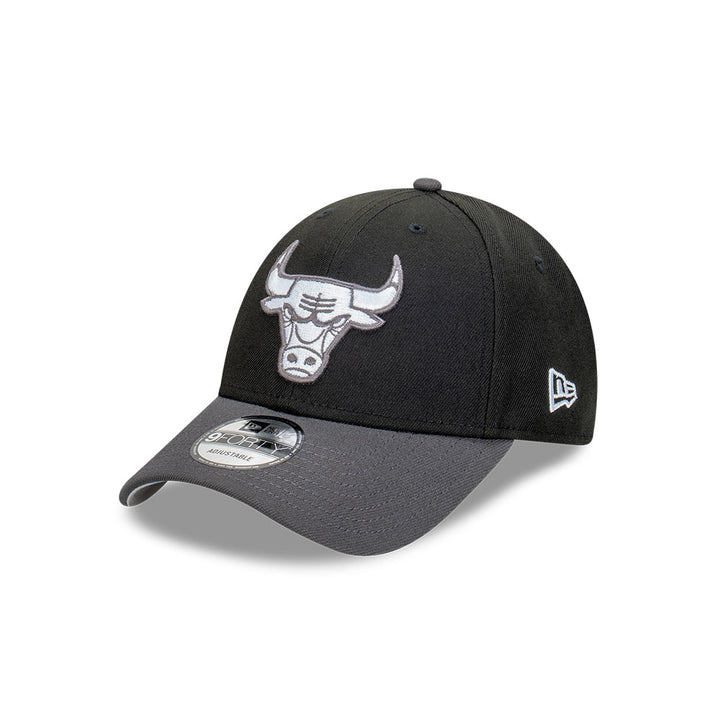 New Era หมวกรุ่น Chicago Bulls Repreve® 2-Tone Graphite Visor Black 9Forty Cap
