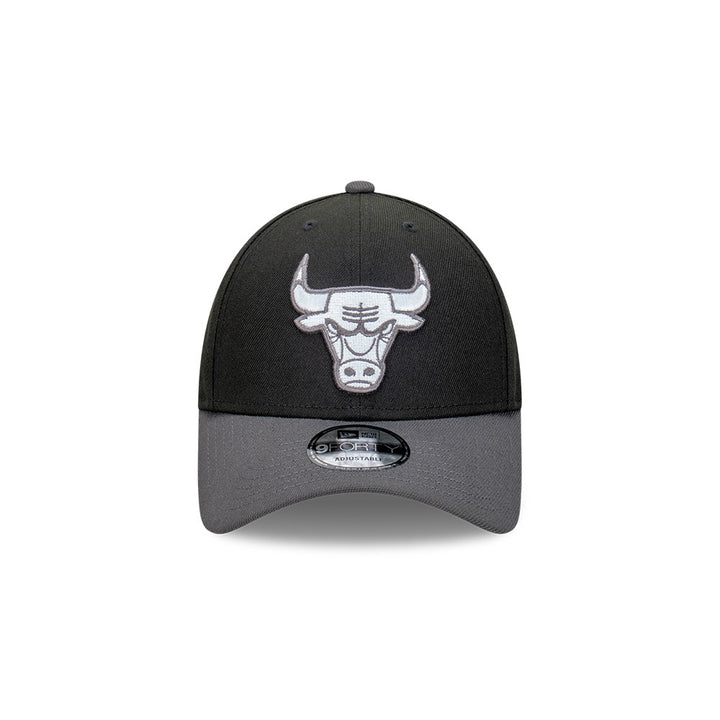 New Era หมวกรุ่น Chicago Bulls Repreve® 2-Tone Graphite Visor Black 9Forty Cap
