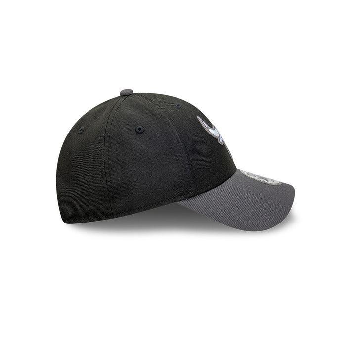 New Era หมวกรุ่น Chicago Bulls Repreve® 2-Tone Graphite Visor Black 9Forty Cap